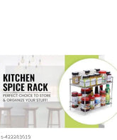 Stainless steel spice racks, pack of 1, Indian kitchen essential